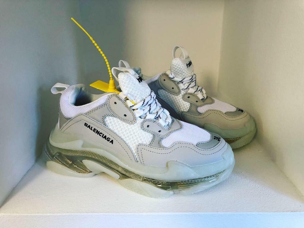 Balenciaga Triple S Clear Sole Sneakers Saks Fifth Avenue